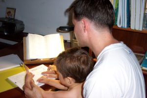 Persian lessons with Ardaschir, 2004